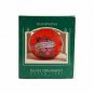 Vintage 1985 Hallmark Grandmother Glass Ball Ornament