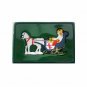 Vintage 1987 Enesco Americana Porcelain Ornament Horse & Sleigh Woman