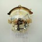Wallace Silversmiths 2000 Gold and Silverplated Millennium Ornament