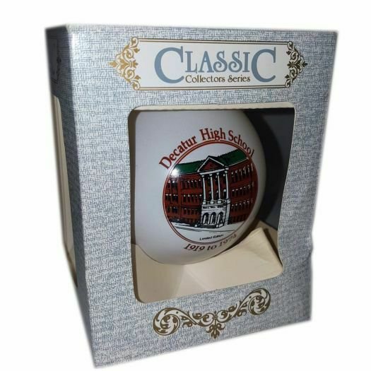 Classic Collector Series Decatur High School 1919 to 1974 Limited Edition Ornam