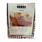 Patriotic USA Printed Flag Blocks Cotton Tablecloth Square 52x52