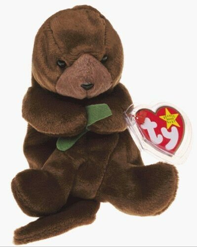 Ty Beanie Babies - Seaweed The Otter