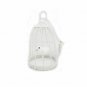 Macys Holiday Lane White Bird in Sequined Birdhouse Ornament