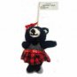 Macys Holiday Lane Skating Plush Bear Ornament