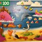 Milton Bradly Paper Capers The Puzzle with the 3-D Look 100 Pieces
