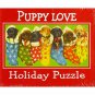 Puppy Love Holiday Puzzle - 1000 Piece Jigsaw Puzzle
