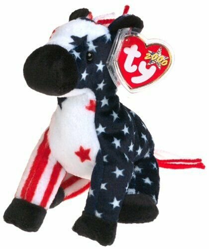 Ty Beanie Babies Lefty 2000 Retired