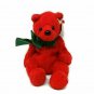 Ty Beanie Baby - Mistletoe The Red Bear (2000)