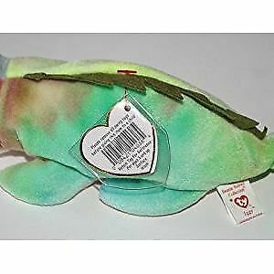 Ty Beanie Baby - Iggy The Iguana (Tye-Dyed w/ Spikes)