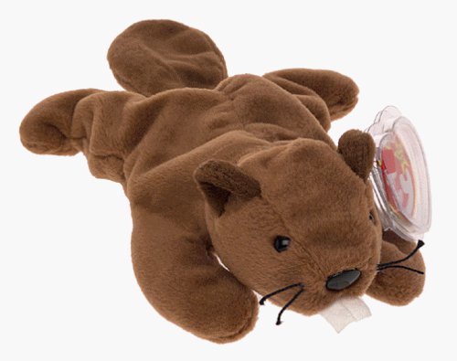 Ty Beanie Babies Bucky the Beaver