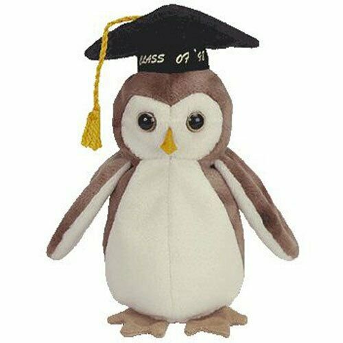 Ty Beanie Babies - Wise The 1998 Graduation Owl