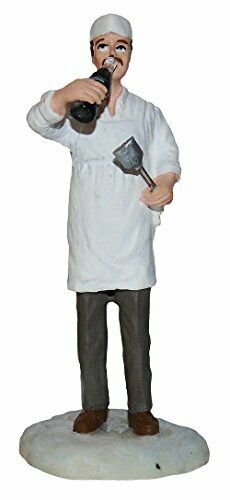 Coca Cola Town Square Collection Chef with Spatula & Coke Accessory