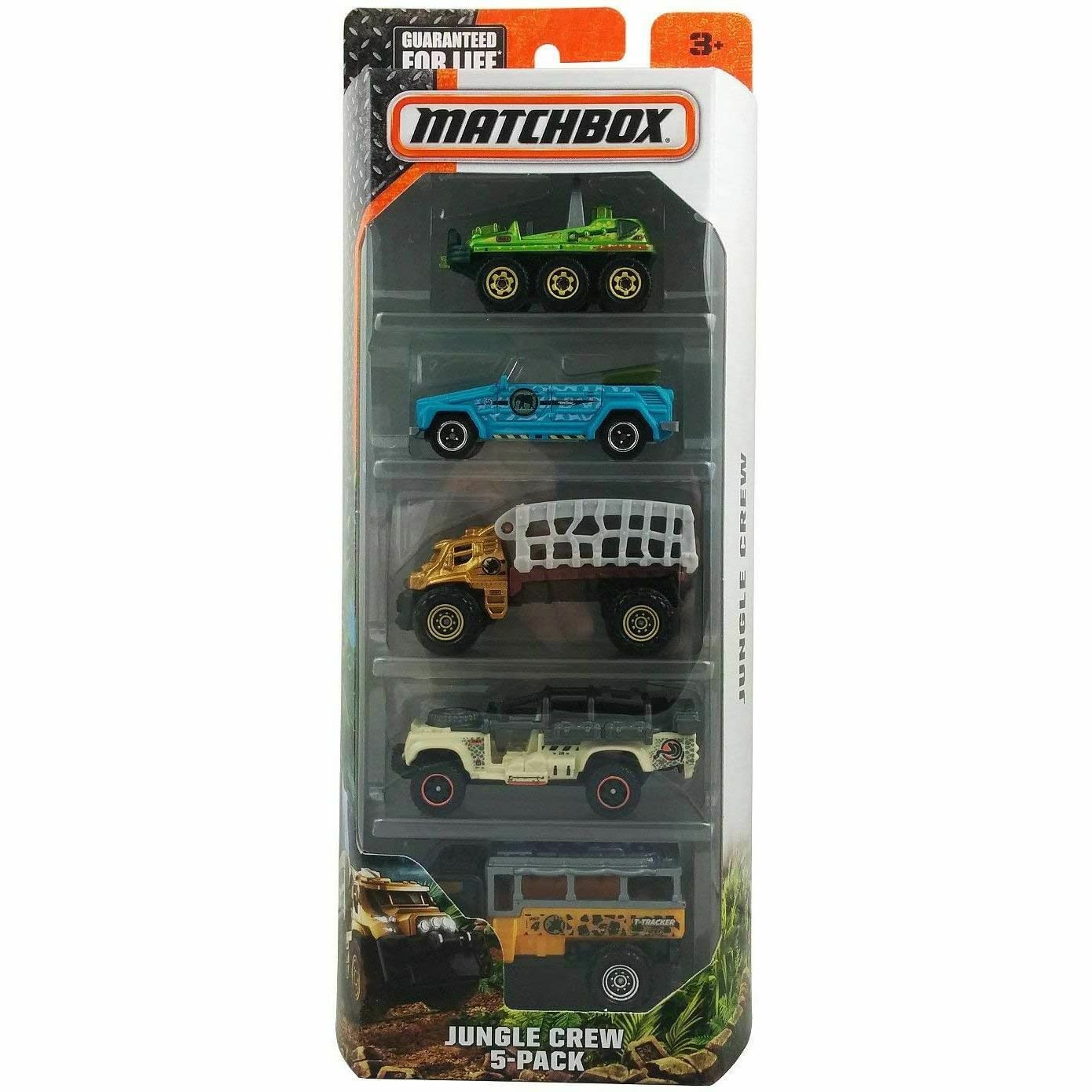 Matchbox, 2016 Jungle Crew 5-Pack