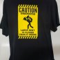 Caution Graduates Debt  Graphic Short Sleeve T-shirt Adult Size X-Large