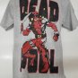Marvel Deadpool Graphic Short Sleeve T-shirt Adult Size Large