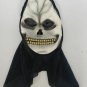 Skeleton Mask with Black Hood OS