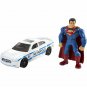 Hot Wheels Batman v Superman Dawn of Justice Superman Mini Fig & Dodge Charger V