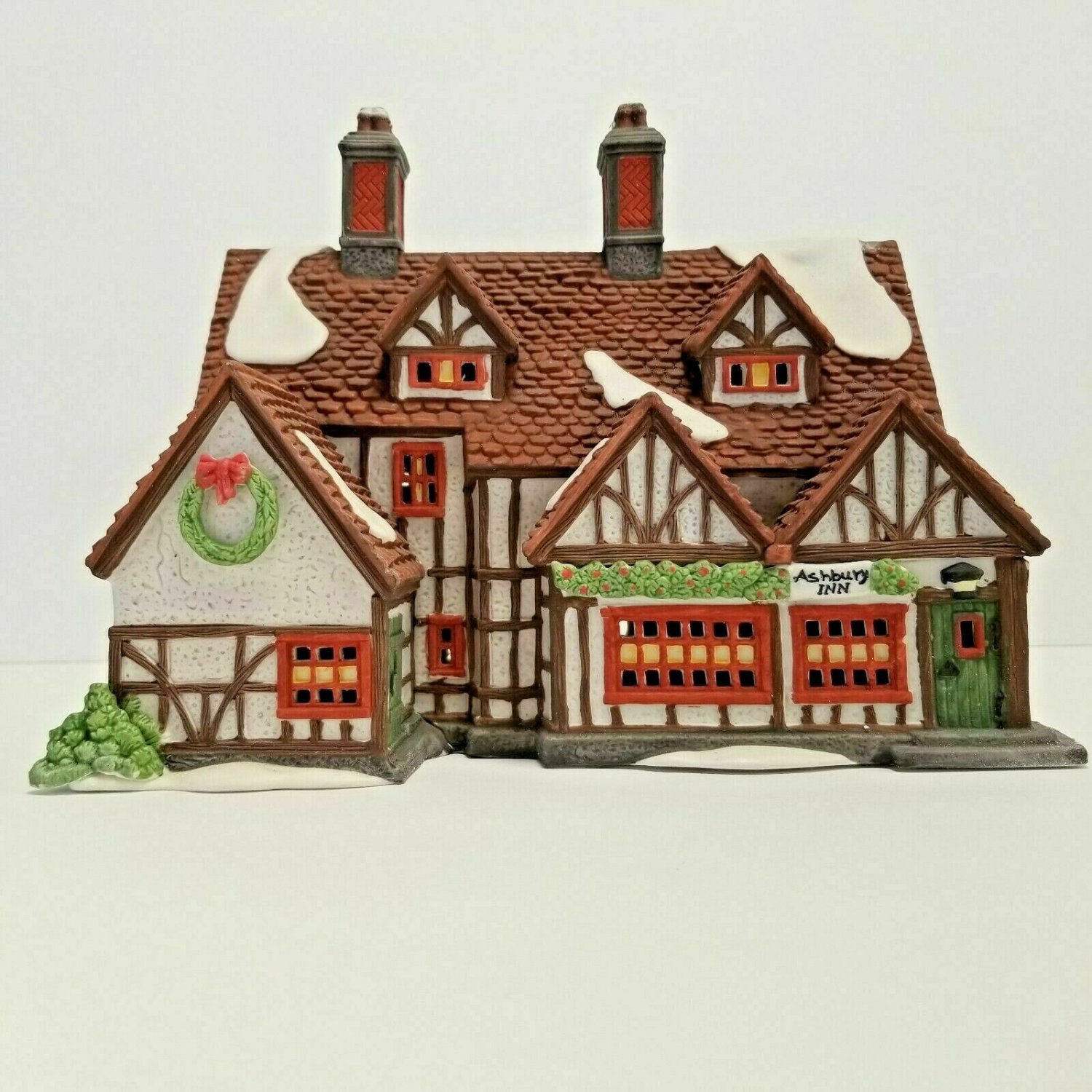 Retired Dept 56 Village House - Ashbury Inn 5555-7
