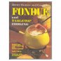 Better Homes and Gardens Fondue and Tabletop Cooking (Hardcover)