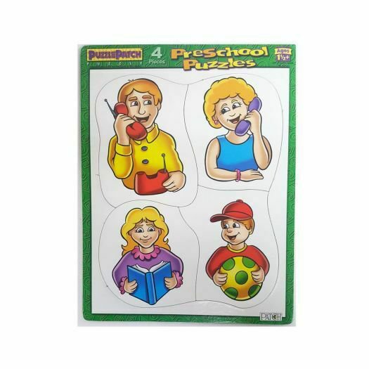 Puzzle Patch Preschool Frame Tray Puzzle 4 Piece - Activities