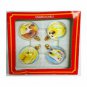 Trim-A-Home Unbreakable Christmas Ornaments Alaska/Antarctica Wildlife Set of 4