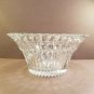 Clear Crystal 10" Hostess Centerpiece Bowl Cut Crystal Studio Nova FACETS Japan