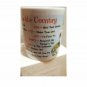 Leanin Tree Ceramic 12oz Coffee Mug Redneck Hillbilly Texting In The Country...