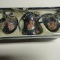Set of 3 Victorian Angel Decoupage Ornaments