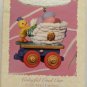 Hallmark Keepsake Ornament Colorful Coal Car Collectors Series 1997 Ken Crow