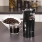 Mr. Coffee 12 Cup Electric Coffee Grinder with Multi Settings, Black, 3 Speed -