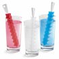 Wilton Stars 4th of July Ice Cube Tray Silicone Mold 3 Swizzel Sticks Kebob