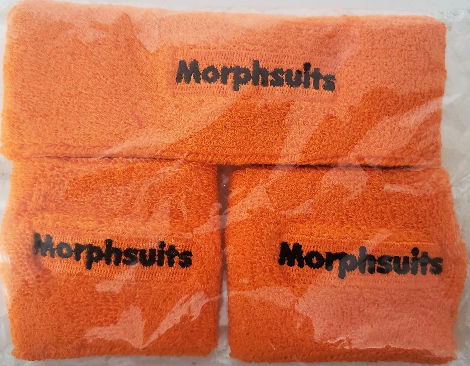 Orange Morphsuits Sweat Bands One Size