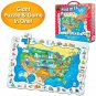 The Learning Journey Puzzle Doubles – Find It! USA – 50 Piece Puzzle - Toddler