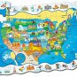 The Learning Journey Puzzle Doubles – Find It! USA – 50 Piece Puzzle - Toddler