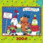 Holly Jolly Holiday Bus Stop Puzzle - 300 Piece