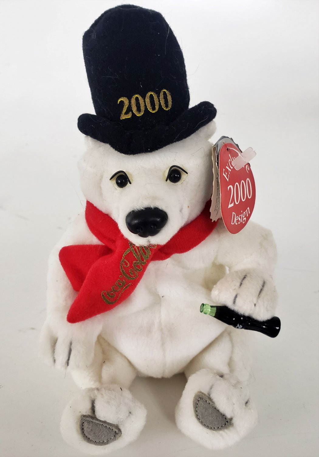 CocaCola Polar Bear Bean Bag Plush 2000 Limited Edition 0277
