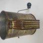 Vintage Bromwell's Metal Measuring Flour Sifter 1-3 Cup - Black Handle