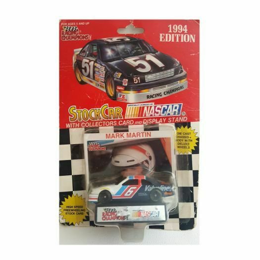 Racing Champions Mark Martin #6 Stockcar Series with Collectors Card 1/64 Scale