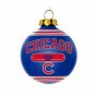 Chicago Cubs Official MLB 2014 Christmas Glass Ball Ornament by Forever Collect
