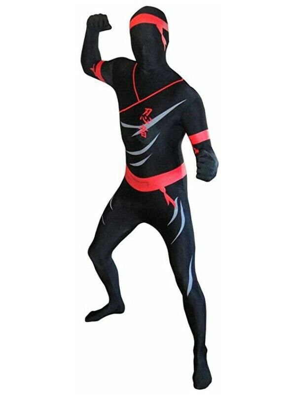 Morphsuit Costumes For Halloween Scary Costumes - Ninja Size X-Large Height 5'1