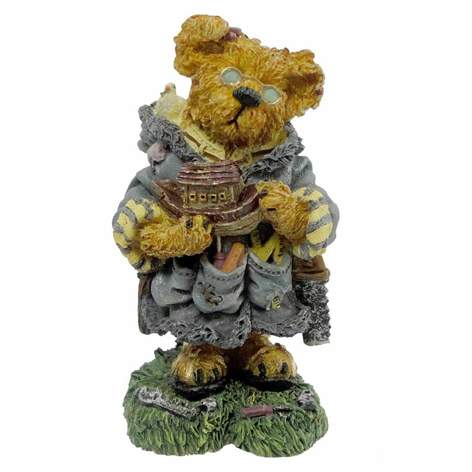 Boyds Bears Bearstone Collection Jeremy As Noah The Ark Builder 2426