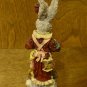 Boyds Bears Folkstone Resin Figurine Wendy & Pip...Tisket A Tasket Basket Maker