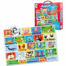 The Learning Journey: Jumbo Floor Puzzles - Animals - Extra Large Puzzle Measur
