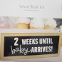 Nicole's Nursery Wood Block Nursery Kit - Countdown Babies Arrival In Style
