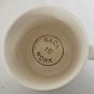Vintage 1960s Japan Ceramic Sip and Puff Ashtray Coffee Mug w/ Ashtray Lid