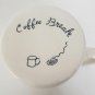 Vintage 1960s Japan Ceramic Sip and Puff Ashtray Coffee Mug w/ Ashtray Lid