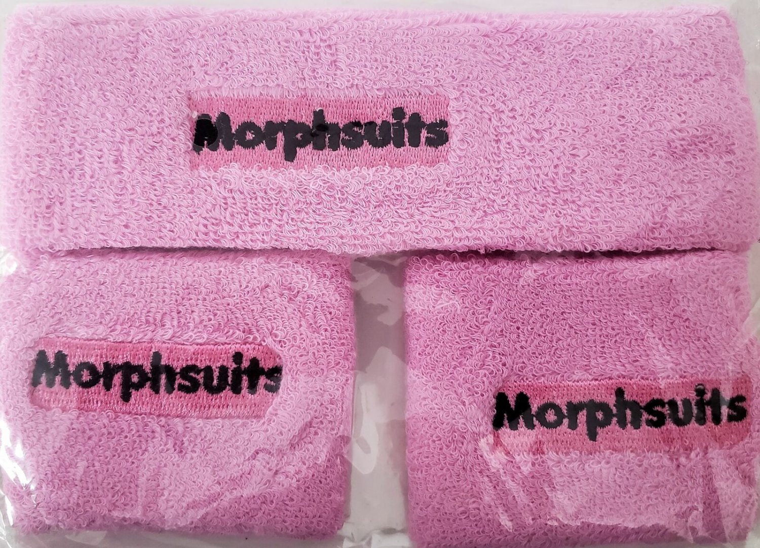 Pink Morphsuits Sweat Bands One Size