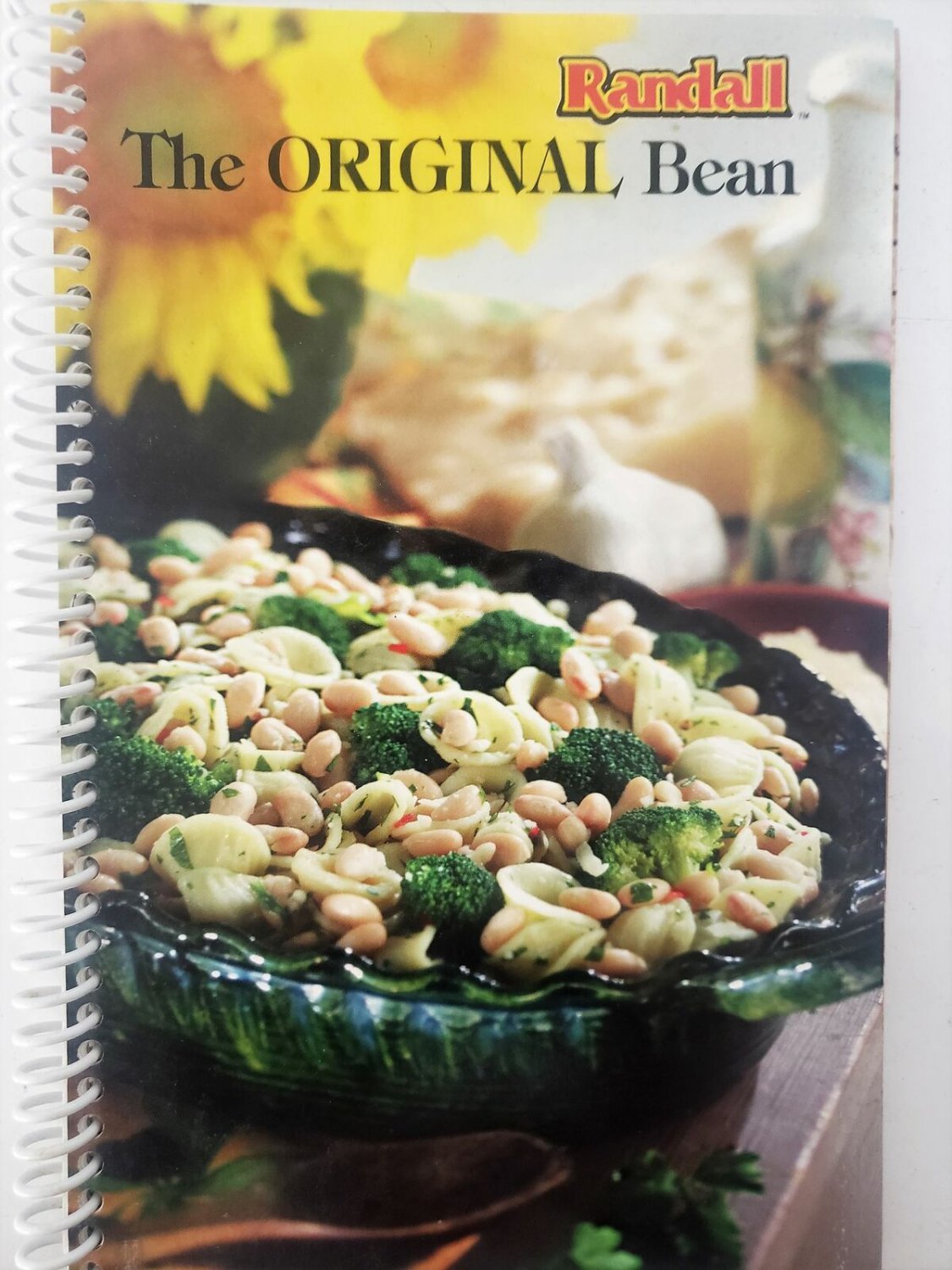Vintage 2001 Randall Food The Original Bean Cookbook (Plastic-comb Paperback)