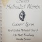 Vintage 1980 United Methodist Women Cookin Spree Wichita, Kansas Cookbook (Plast