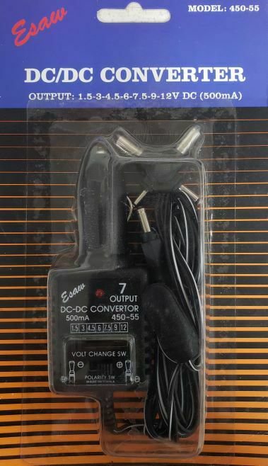 Esaw DC/DC Converter Model 450-55 Car Adapter